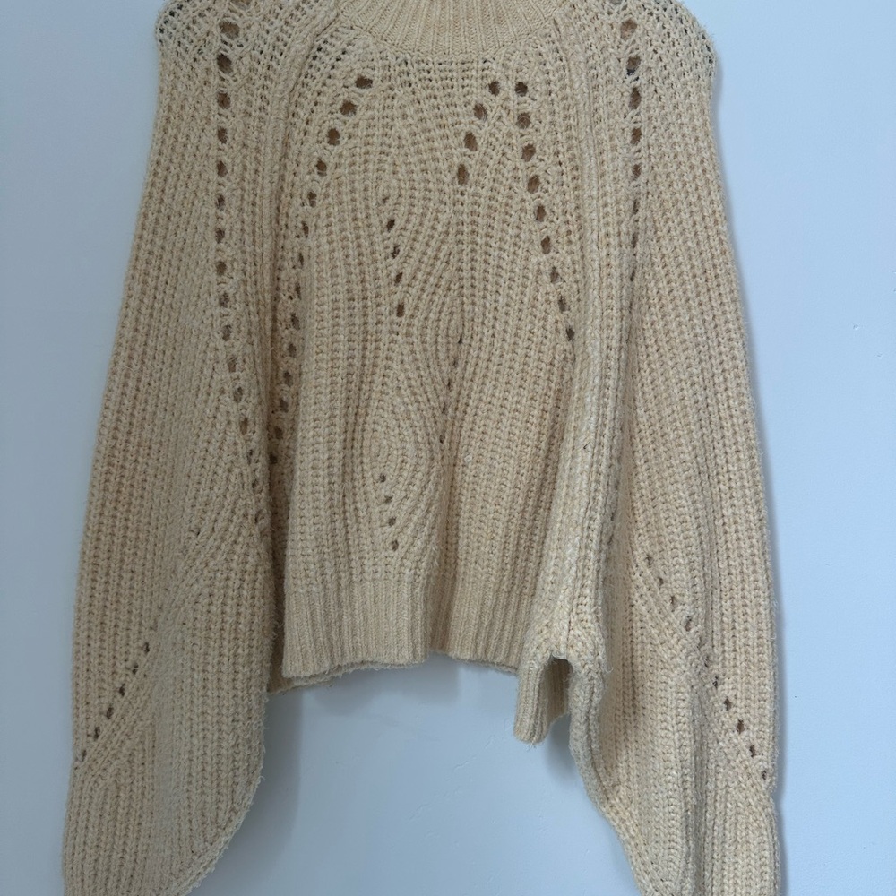 Cozy Cream Free People Sweater
